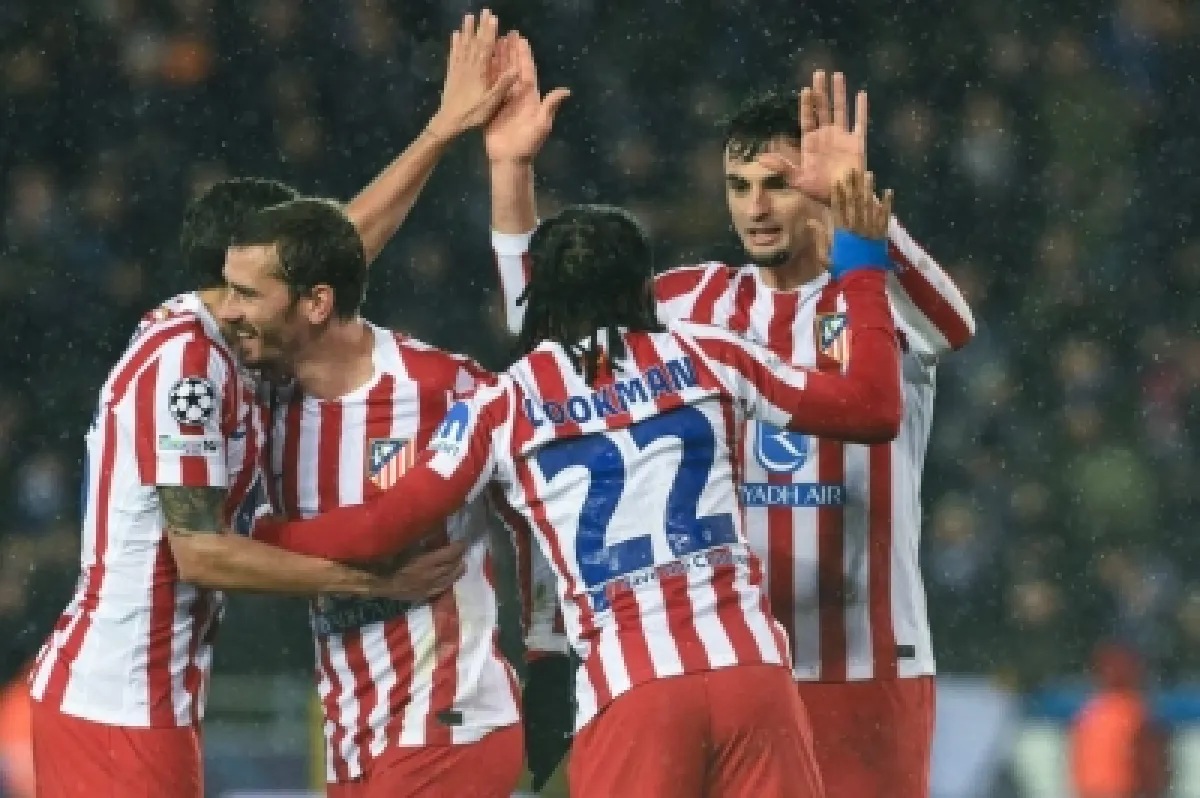 كلوب بروج يفرض تعادلاً مثيراً على أتلتيكو مدريد في ملحق دوري الأبطال
