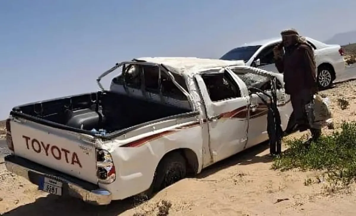 وفاة ثلاثة شبان في حادث مروري مروع بعقبة كتبة في تريم